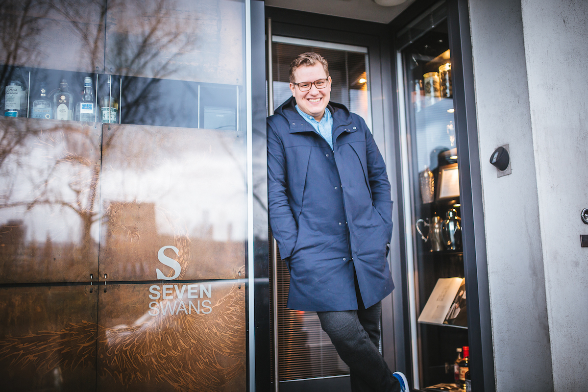 Sven Riebel at Seven Swans & The Tiny Cup in Frankfurt