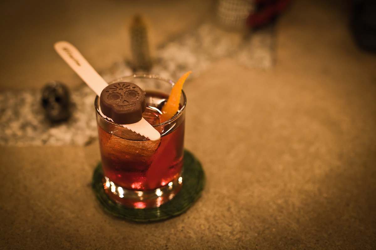 Aztec Negroni by Nikolay Kiselev found at The Pouring Tales