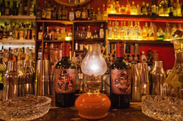 Spirit selection Bar at the Jerry Thomas Project in Rome