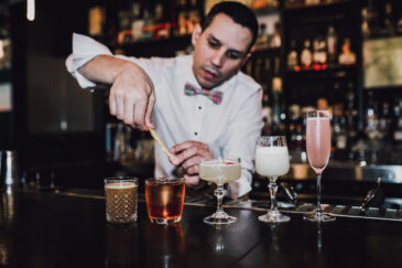 Keenan Hood at Keefer Bar in Vancouver