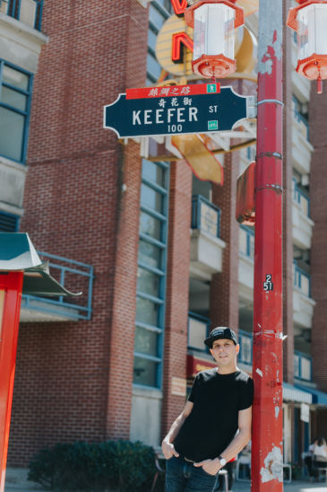 Keenan Hood of Keefer Bar in Vancouver
